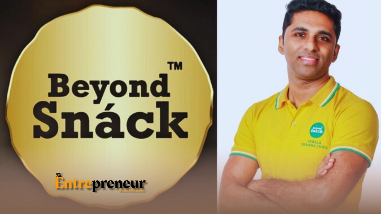 Manas Madhu, Founder of Beyond Snack