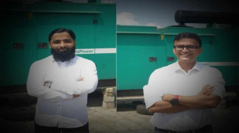 (L) InspeCity's Co-founder and CTO Tausif Shaikh and CEO Arindrajit Chowdhury
