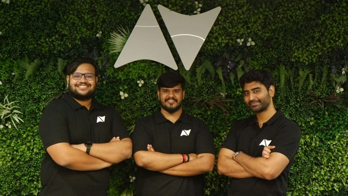 Nawgati founders (from left) Aryan Sisodia, Vaibhav Kaushik, and Aalaap Nair