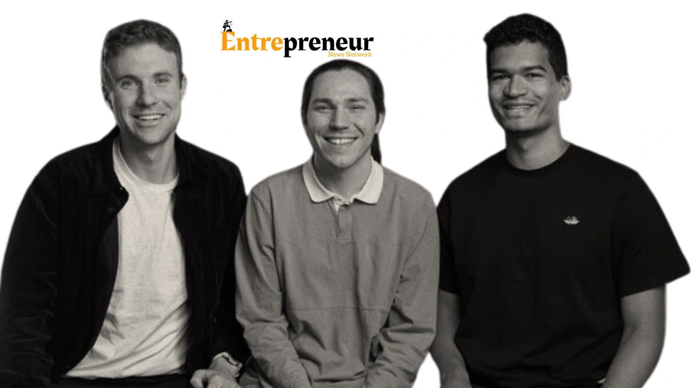 Cofounders Trey Holterman, Tyler Johnson, and Diego Baugh