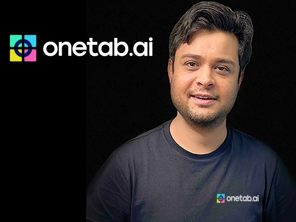 Saket Dandotia, CEO and Co-Founder of Onetab.ai