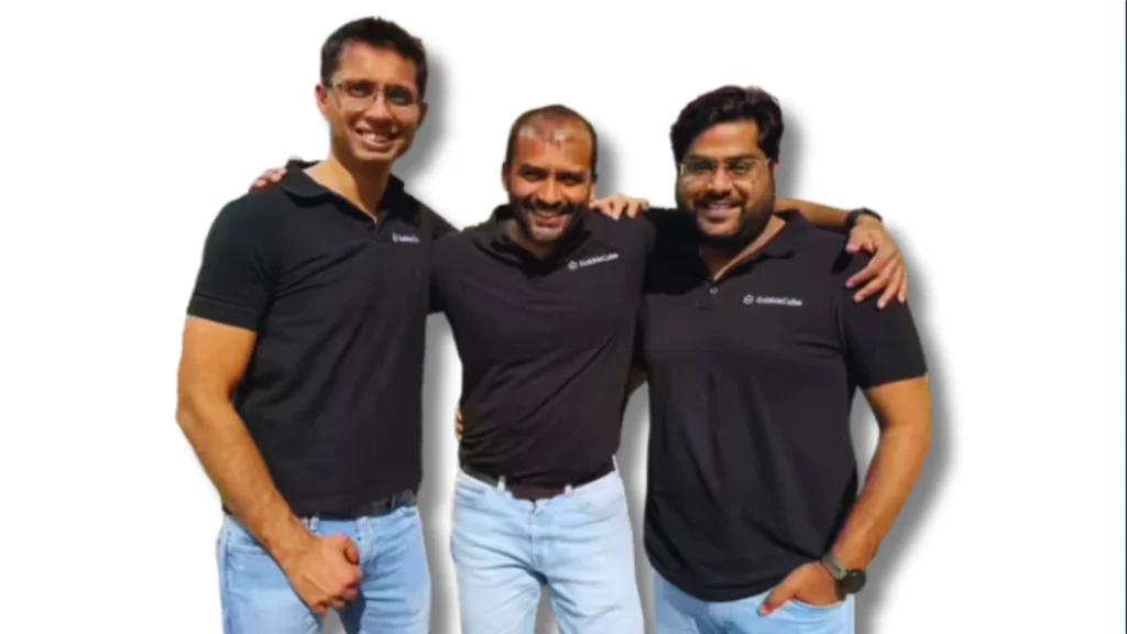 (L-R) Manas Gupta, cofounder undefined Srikumar Nair, cofounder undefined Nitesh Jindal, cofounder & CTO, GobbleCube