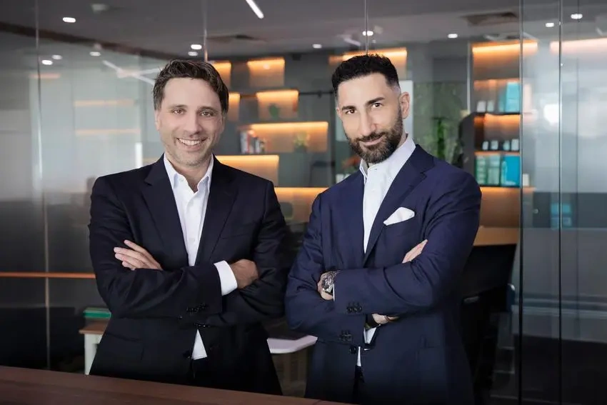 Qlub founders Eyad Alkassar and Mahmoud Fouz. Image Courtesy: Shorooq