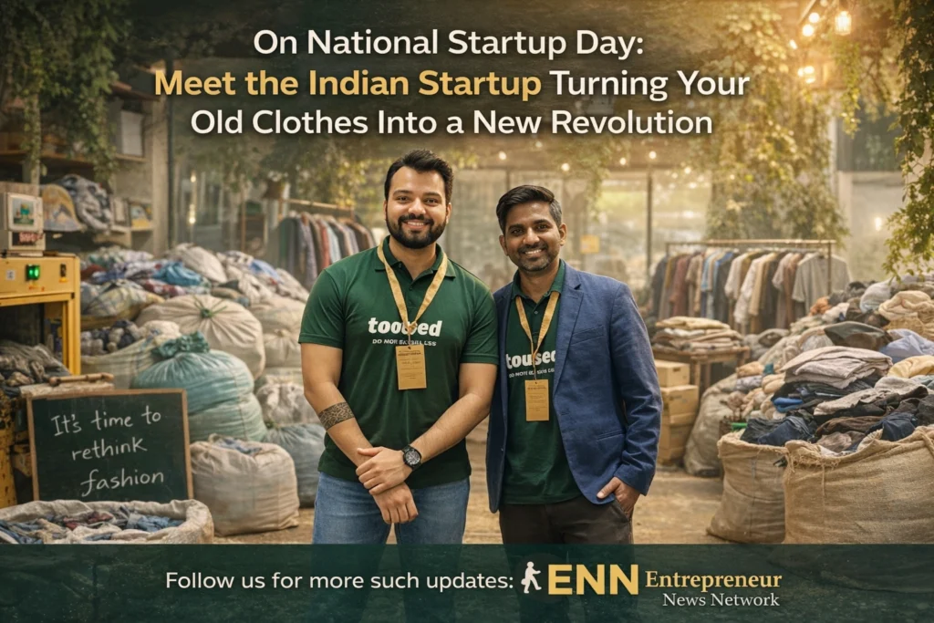 Mayank Singh and Ayush Saxena, founders of Tooused