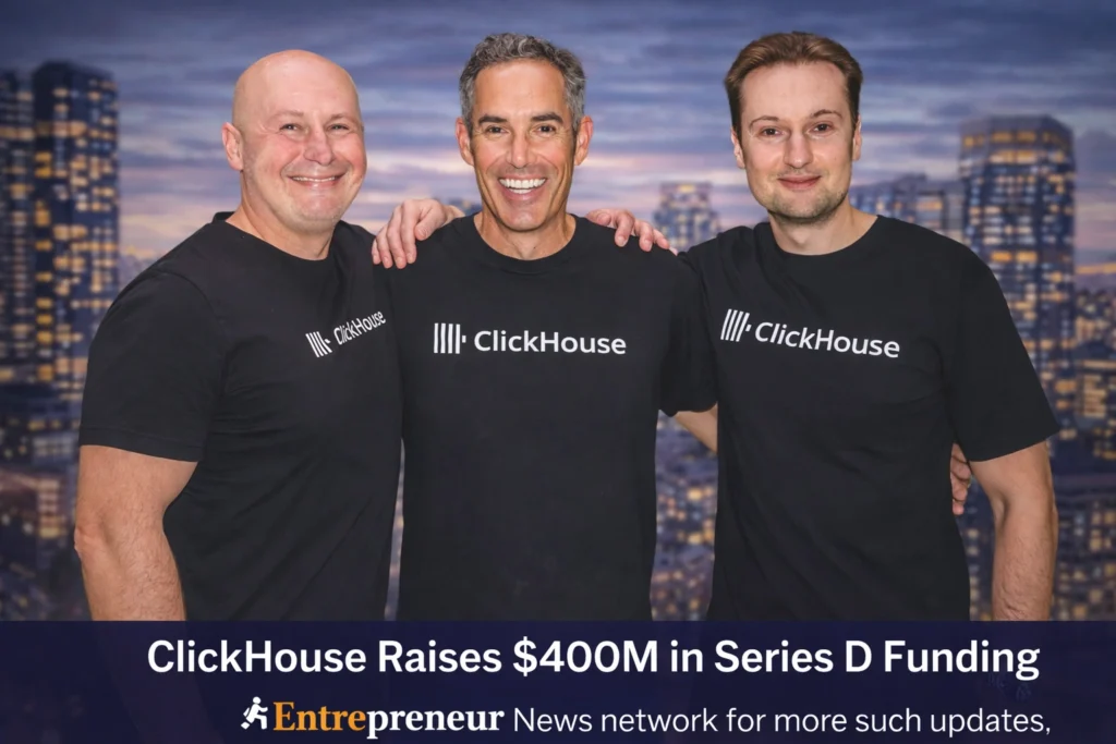 ClickHouse Co-Founders (left to right): Yury Izrailevsky, Aaron Katz, Alexey Milovidov