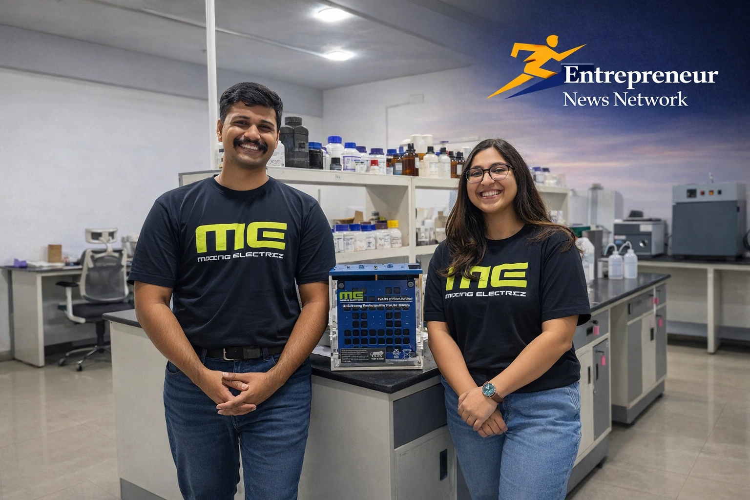 (L-R) Meine Electric founders Priyansh Mohan, Stuti Kakkar | Image: Meine Electric I