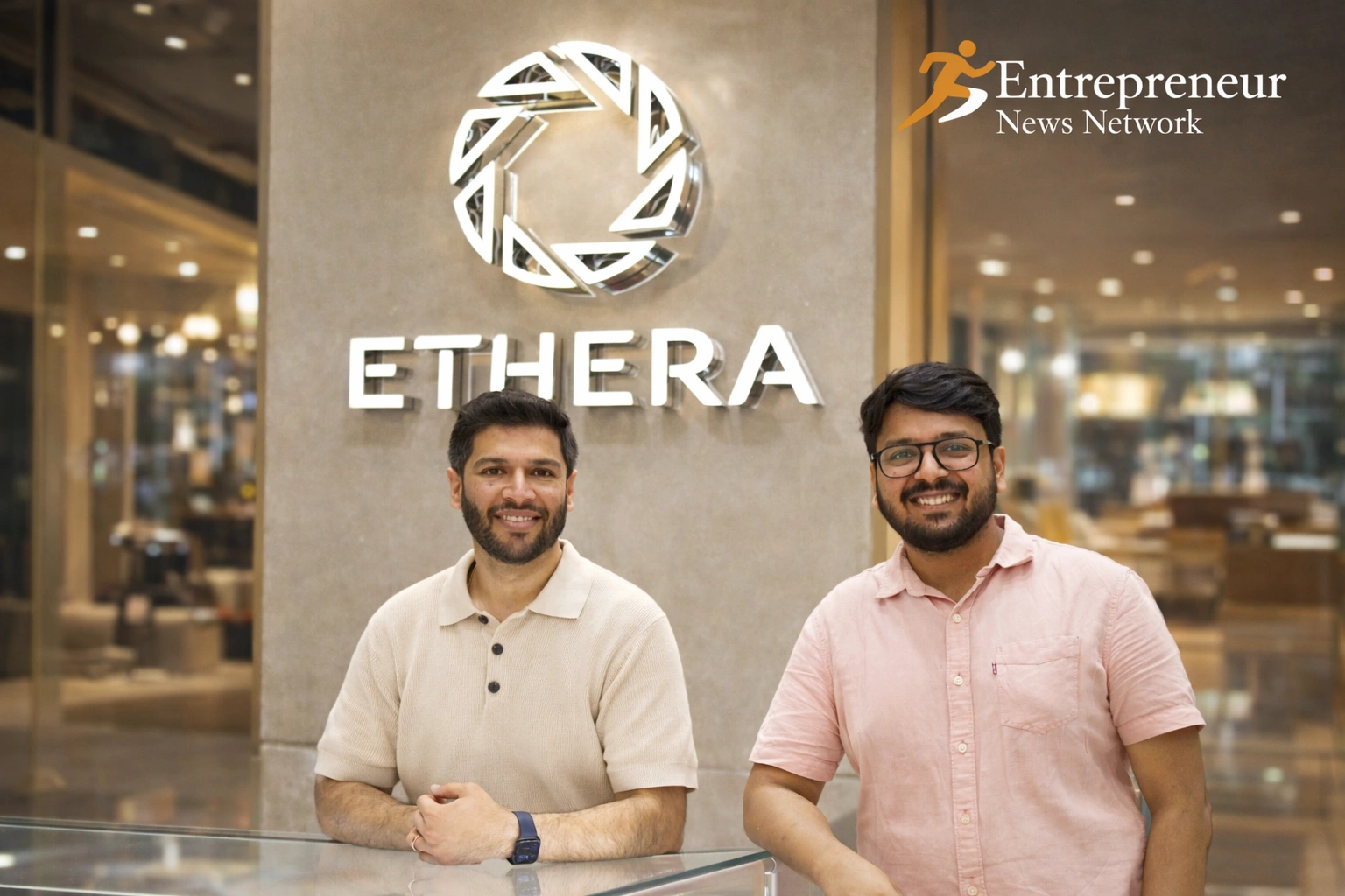 L-R-Sharad Arora, Nitesh Jain- Co-founder Ethera