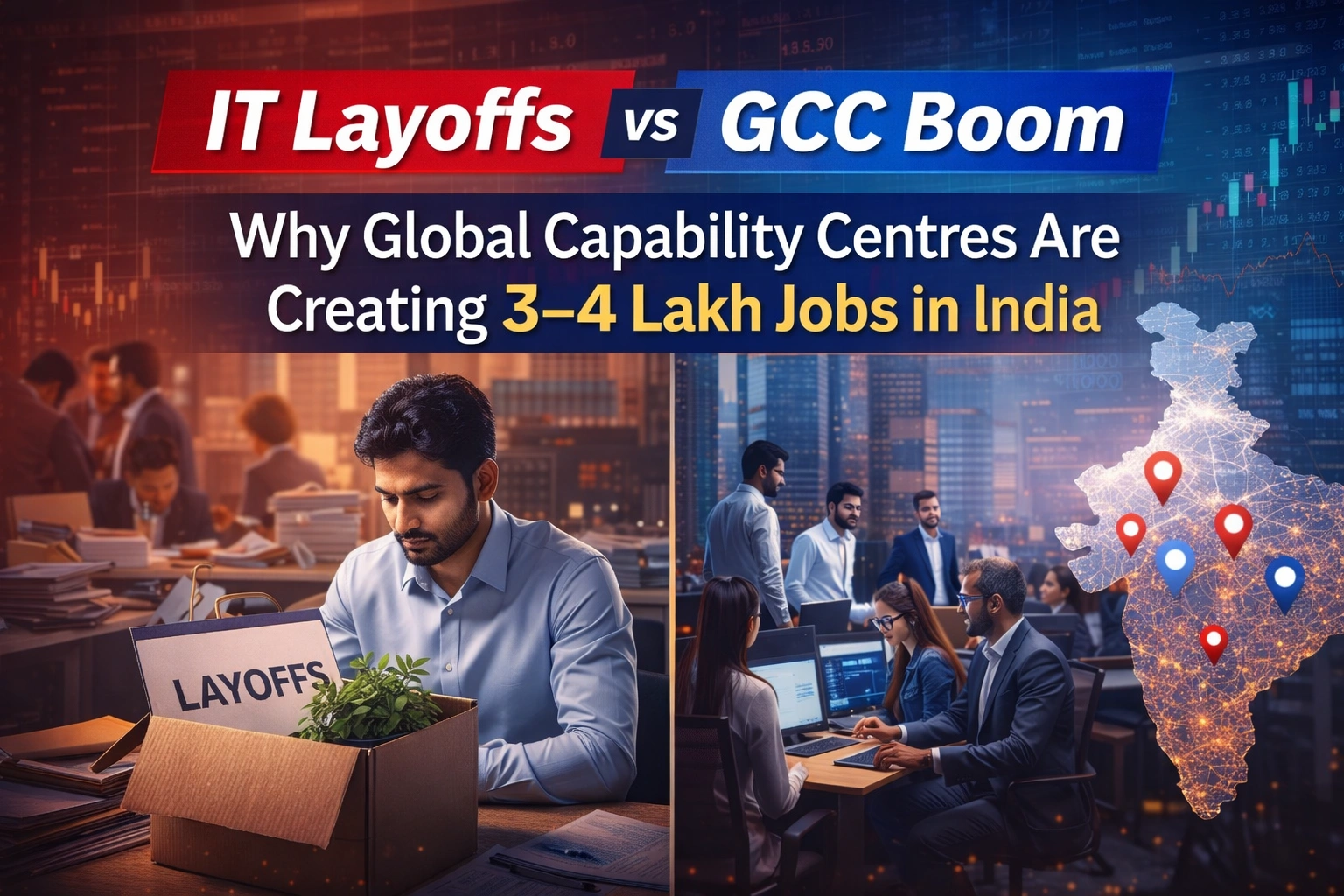 IT Layoffs vs GCC Boom: