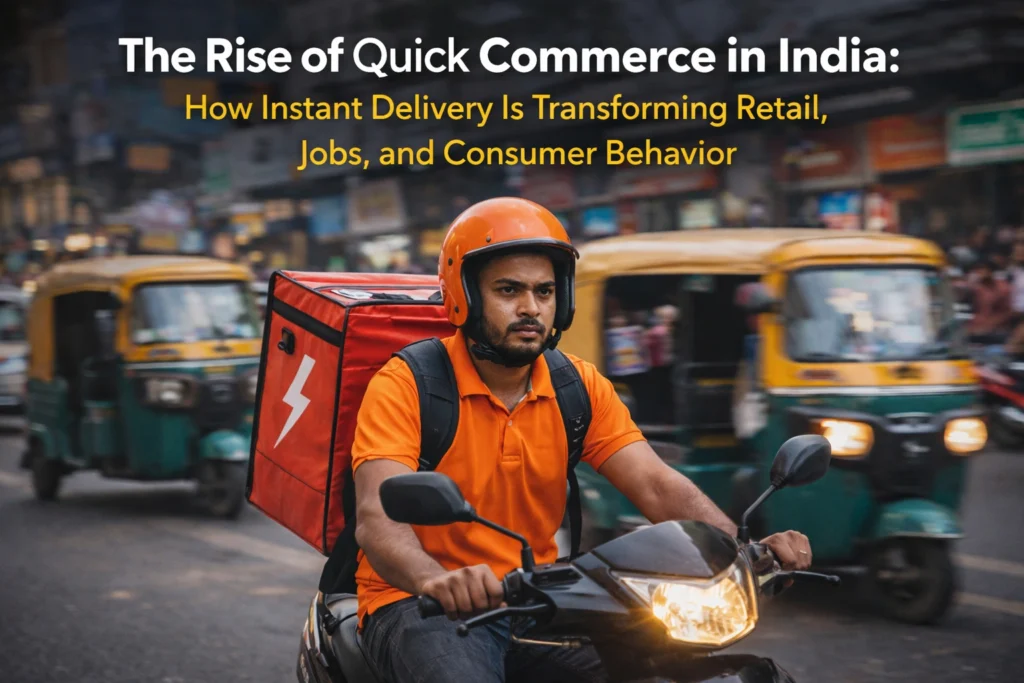 The Rise of quick commerce in India