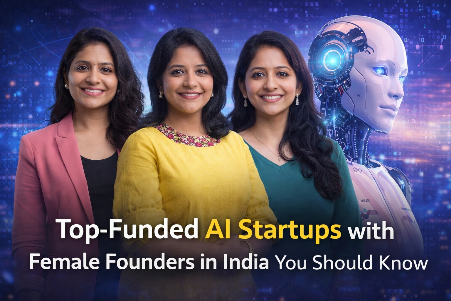 Top-Funded AI Startups with Female Founders in India You Should Know