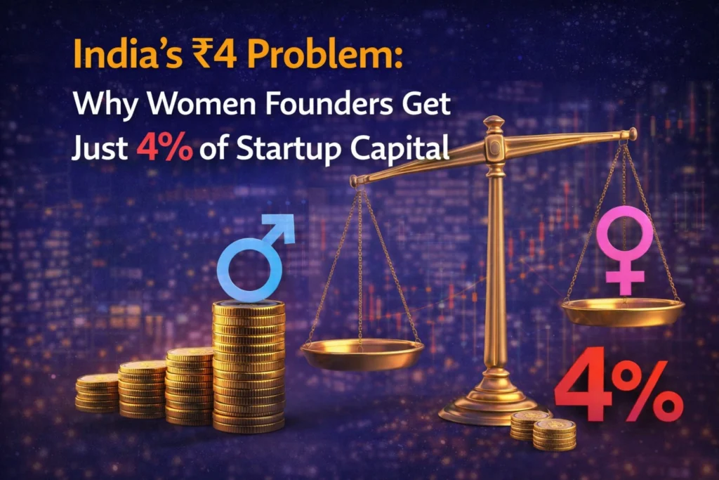 The ₹4 Problem: India's Gender Funding Gap That Costs Billions
