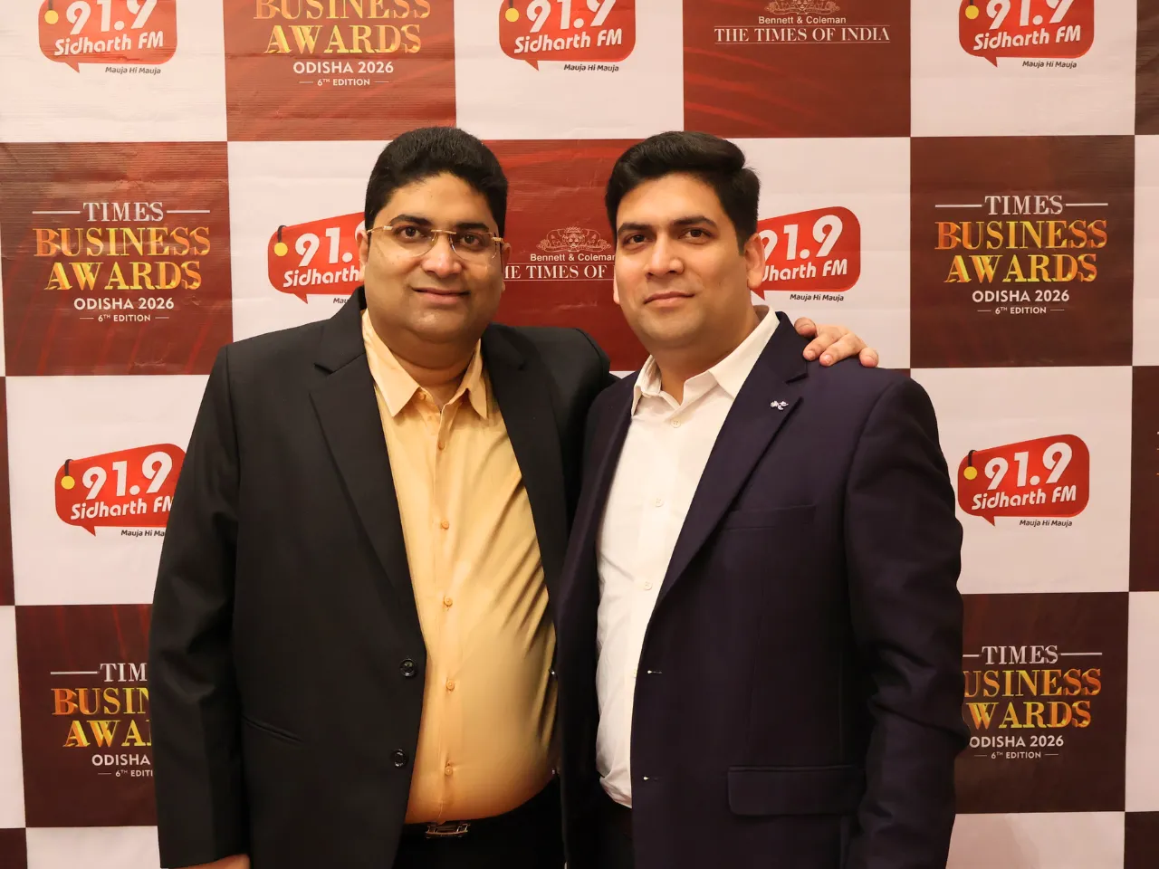 Aquapulse co-founders Abhishek Dwivedy and Abhilash Dwivedy