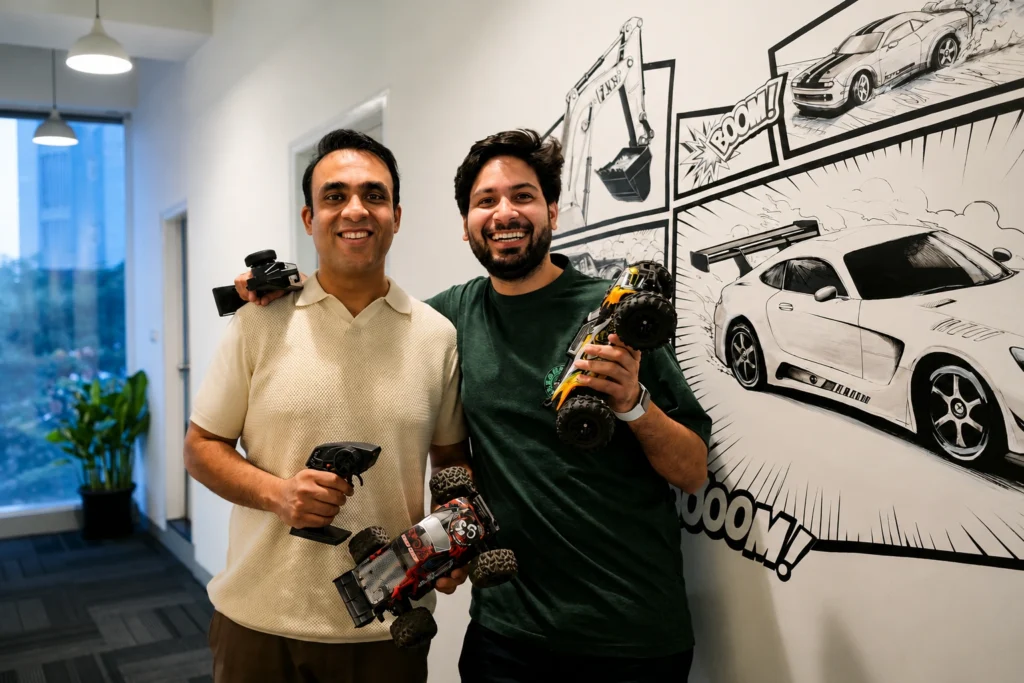 From L-R_ Vinay Jaisingh, Co-Found ... i, Co-Founder, Legend of Toys