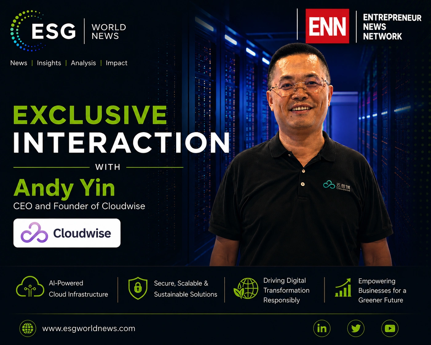 Andy Yin, CEO and Founder of Cloudwise,